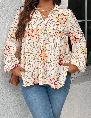 Bluza SHEIN CURVE, mix culori