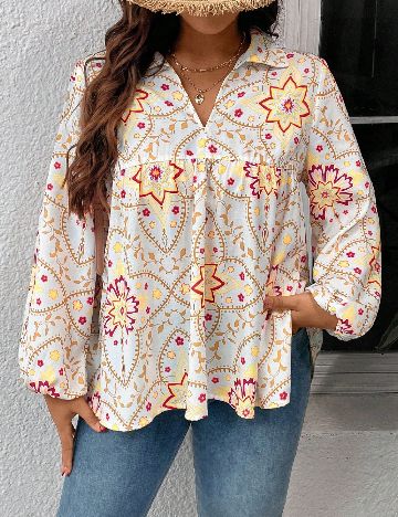 Bluza SHEIN CURVE, mix culori