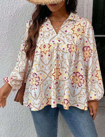 Bluza SHEIN CURVE, mix culori