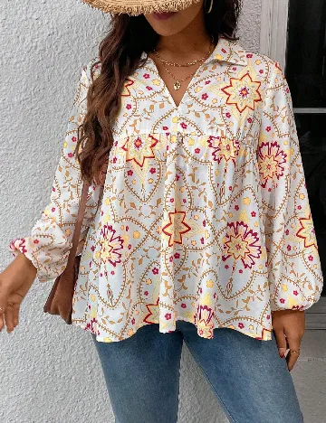 Bluza SHEIN CURVE, mix culori