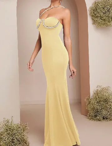 Rochie lunga L Amorae, galben