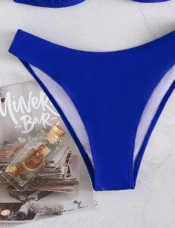 Costum de baie SHEIN, albastru