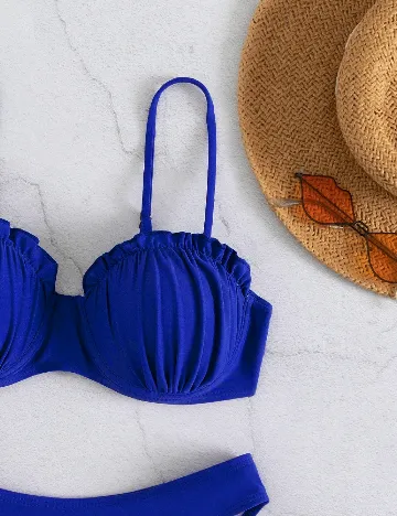 Costum de baie SHEIN, albastru