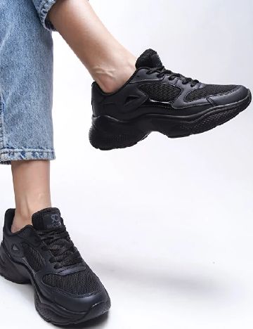 Adidasi Riccon, negru