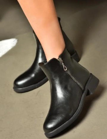 Ghete Fox Shoes, negru