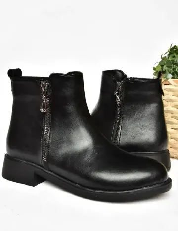 Ghete Fox Shoes, negru