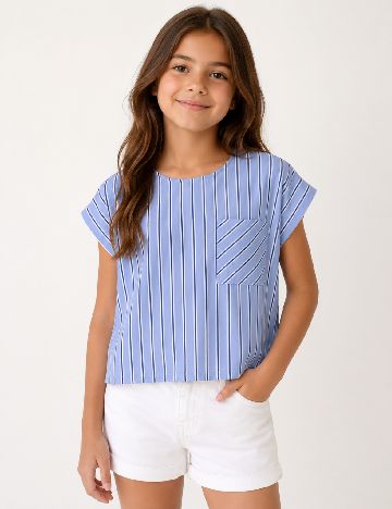 Tricou Zara, albastru