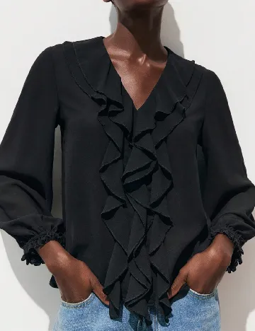 Bluza SHEIN, negru