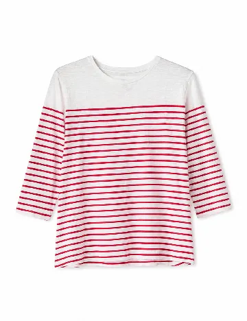 Bluza Zara, alb/rosu