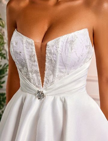 Rochie scurta SHEIN, alb