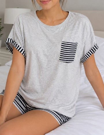 Bluza de pijama Intimissimi, gri