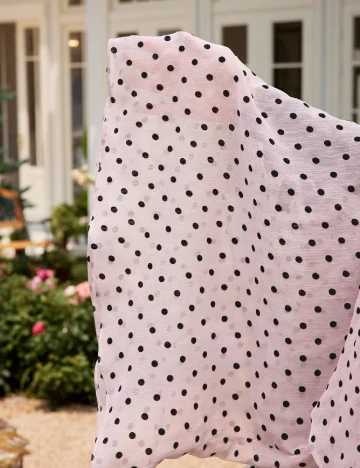 Bluza SHEIN, roz/negru