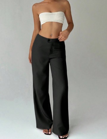 Pantaloni SHEIN, negru