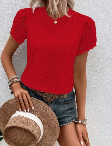 Bluza SHEIN, rosu