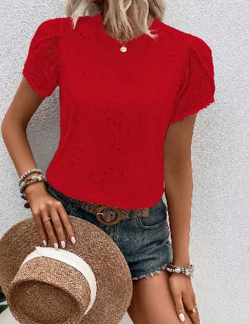 Bluza SHEIN, rosu