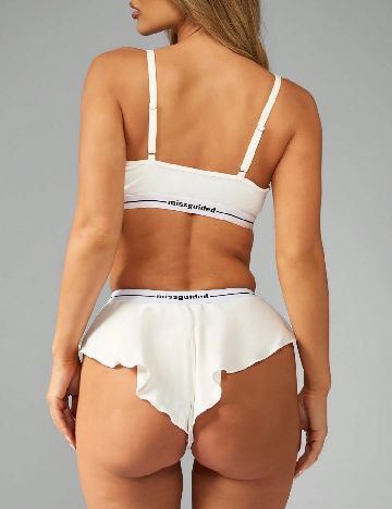 Lenjerie Missguided, alb