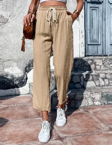 Pantaloni SHEIN, bej