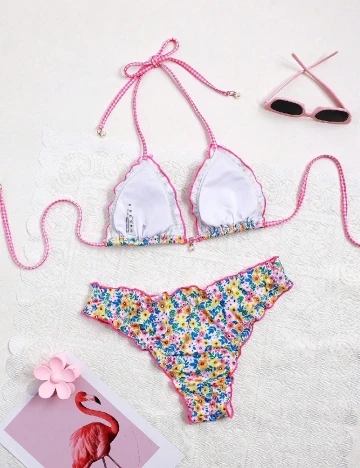 Costum de baie SHEIN, mix culori