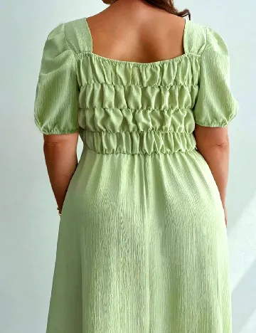Rochie medie SHEIN CURVE, verde