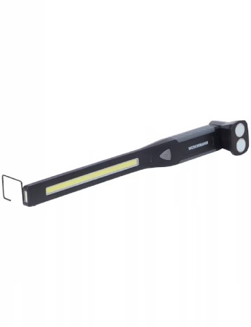 Lampa de lucru LED, 2 moduri de iluminare Werckmann, negru