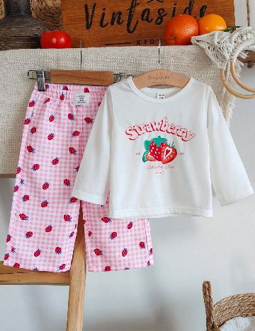 Pijama Shein Kids, mix culori