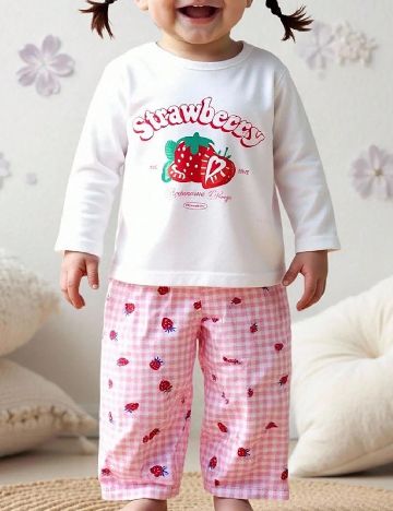 Pijama Shein Kids, mix culori