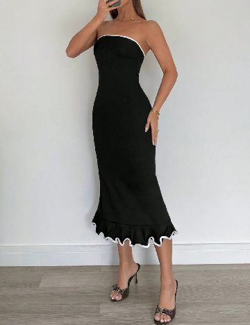 Rochie medie SHEIN, negru