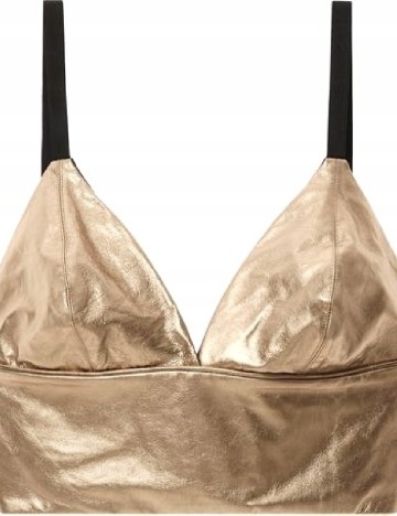 Top Intimissimi, negru/auriu