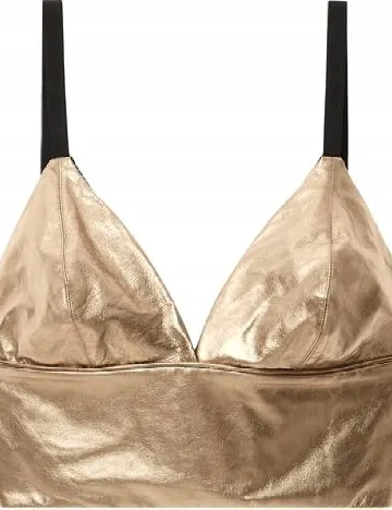 Top Intimissimi, negru/auriu