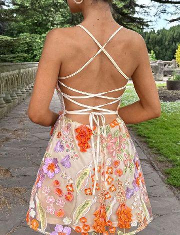 Rochie scurta SHEIN, mix culori