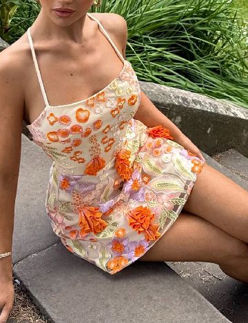 Rochie scurta SHEIN, mix culori