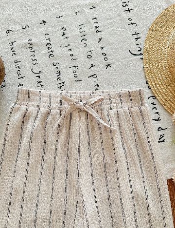 Pantaloni Shein Kids, bej