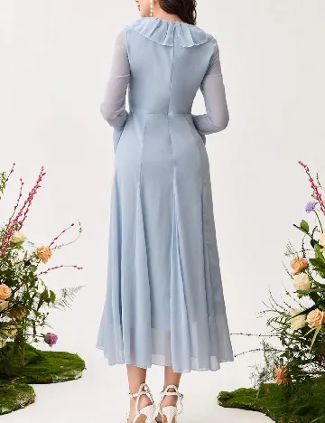 Rochie medie SHEIN, albastru