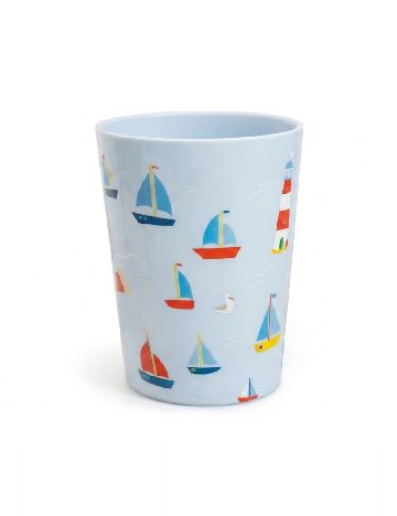 Pahar de plastic, 350 ml Schou, albastru