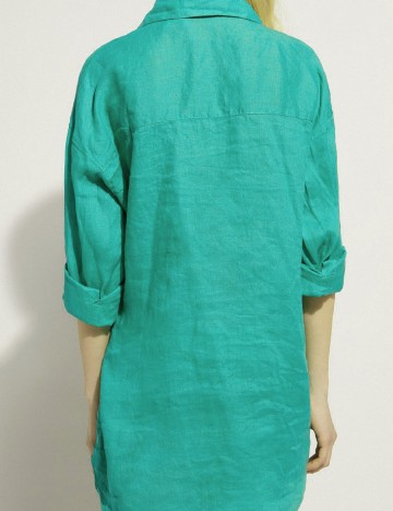 Camasa Oversize Calzedonia, turcoaz