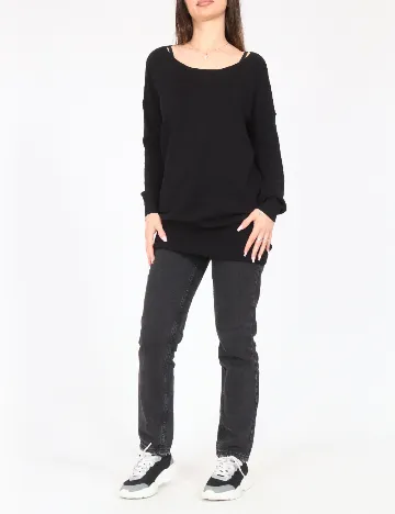 Bluza Oversize Tezenis, negru