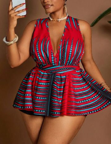 Bluza SHEIN CURVE, mix culori