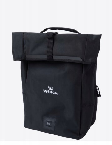 Geanta impermeabila pentru bicicleta, 25 L Walfort, negru