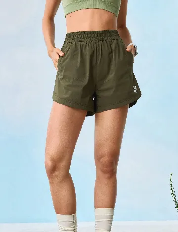 Pantaloni scurti SHEIN, verde