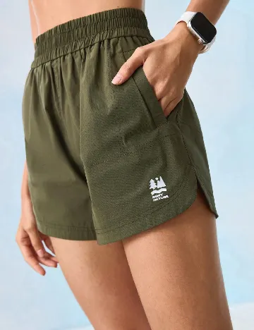 Pantaloni scurti SHEIN, verde