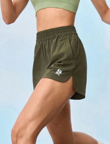 Pantaloni scurti SHEIN, verde