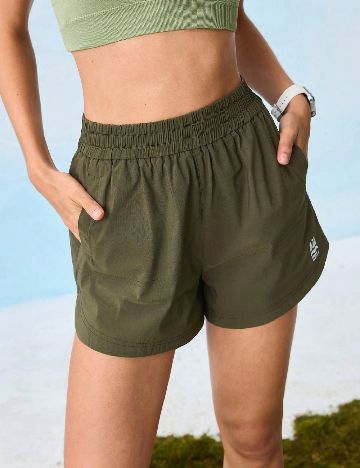Pantaloni scurti SHEIN, verde