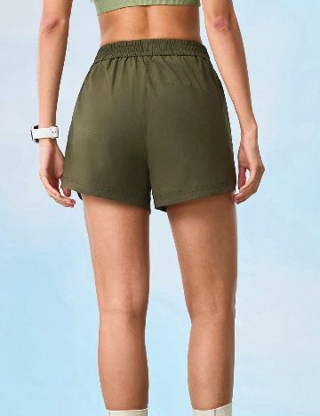 Pantaloni scurti SHEIN, verde