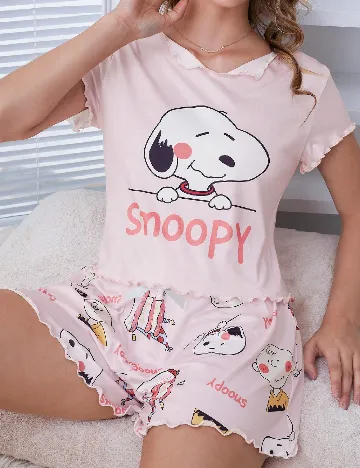 Bluza de pijama SHEIN, roz