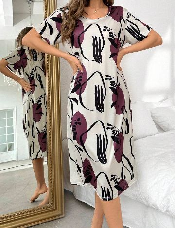 Rochie de noapte SHEIN, bej