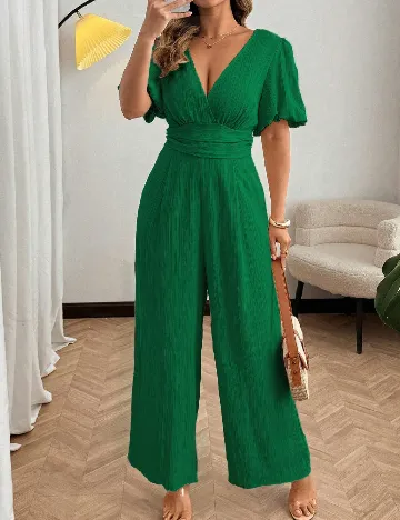 Salopeta SHEIN CURVE, verde