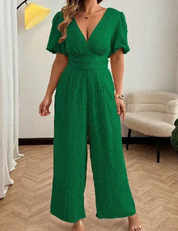 Salopeta SHEIN CURVE, verde