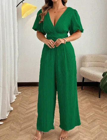 Salopeta SHEIN CURVE, verde