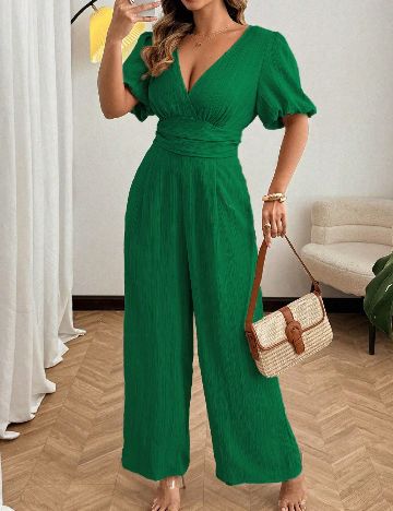Salopeta SHEIN CURVE, verde