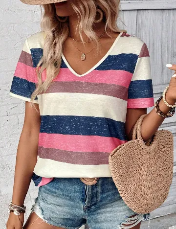 Tricou SHEIN, mix culori